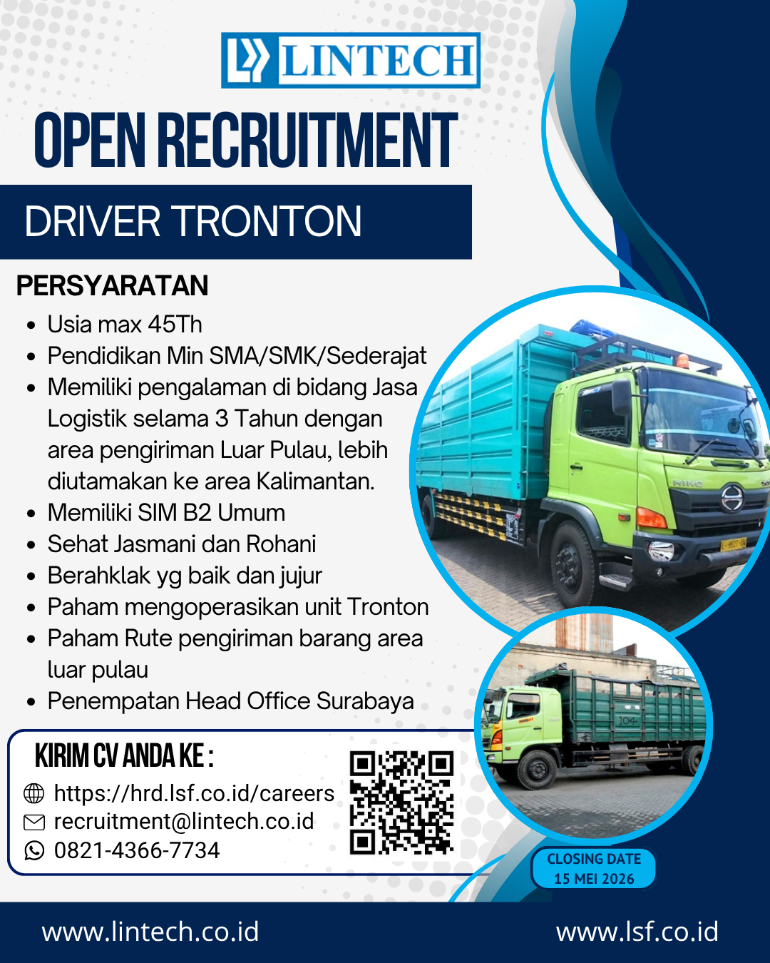 DRIVER TRONTON