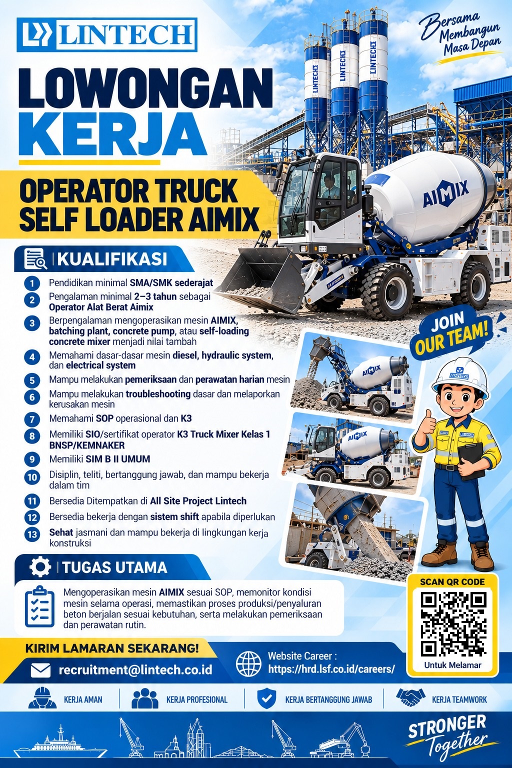 OPERATOR MESIN AIMIX